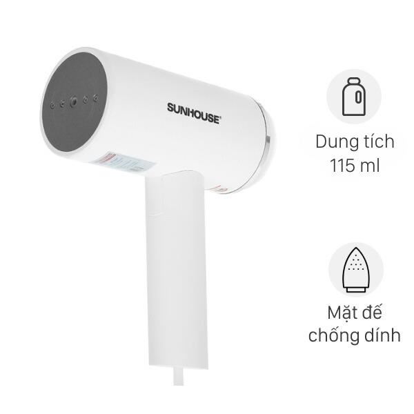 Bàn ủi hơi nước cầm tay Sunhouse SHD2176 1000W