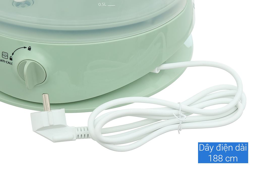 Bàn ủi hơi nước đứng BlueStone GSB-3947 2400W Màu Xanh ngọc