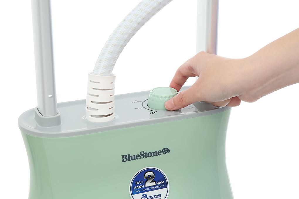 Bàn ủi hơi nước đứng BlueStone GSB-3947 2400W Màu Xanh ngọc