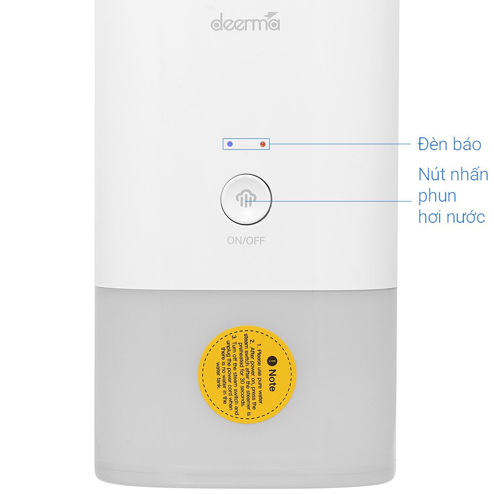 Bàn ủi hơi nước cầm tay Deerma HS100 1089W Màu Trắng