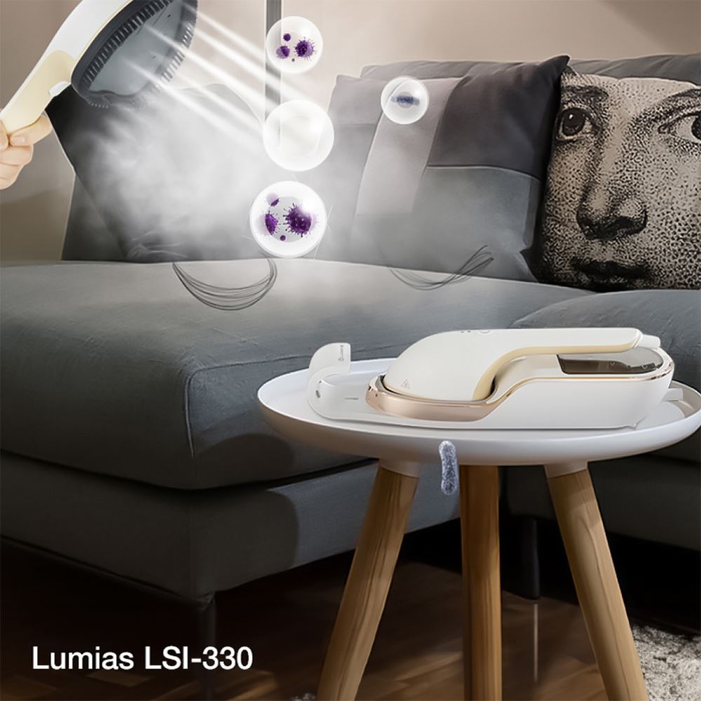 Bàn ủi hơi nước LUMIAS LSI-330 1500W Trắng - Hồng Màu Trắng - Hồng