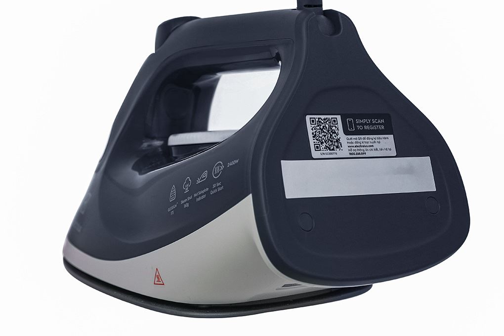 Bàn ủi hơi nước Electrolux E6SI3-61NW 2400W Màu Xám