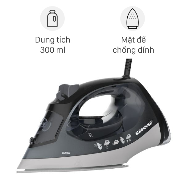 Bàn ủi hơi nước Sunhouse SHD2069 2000W