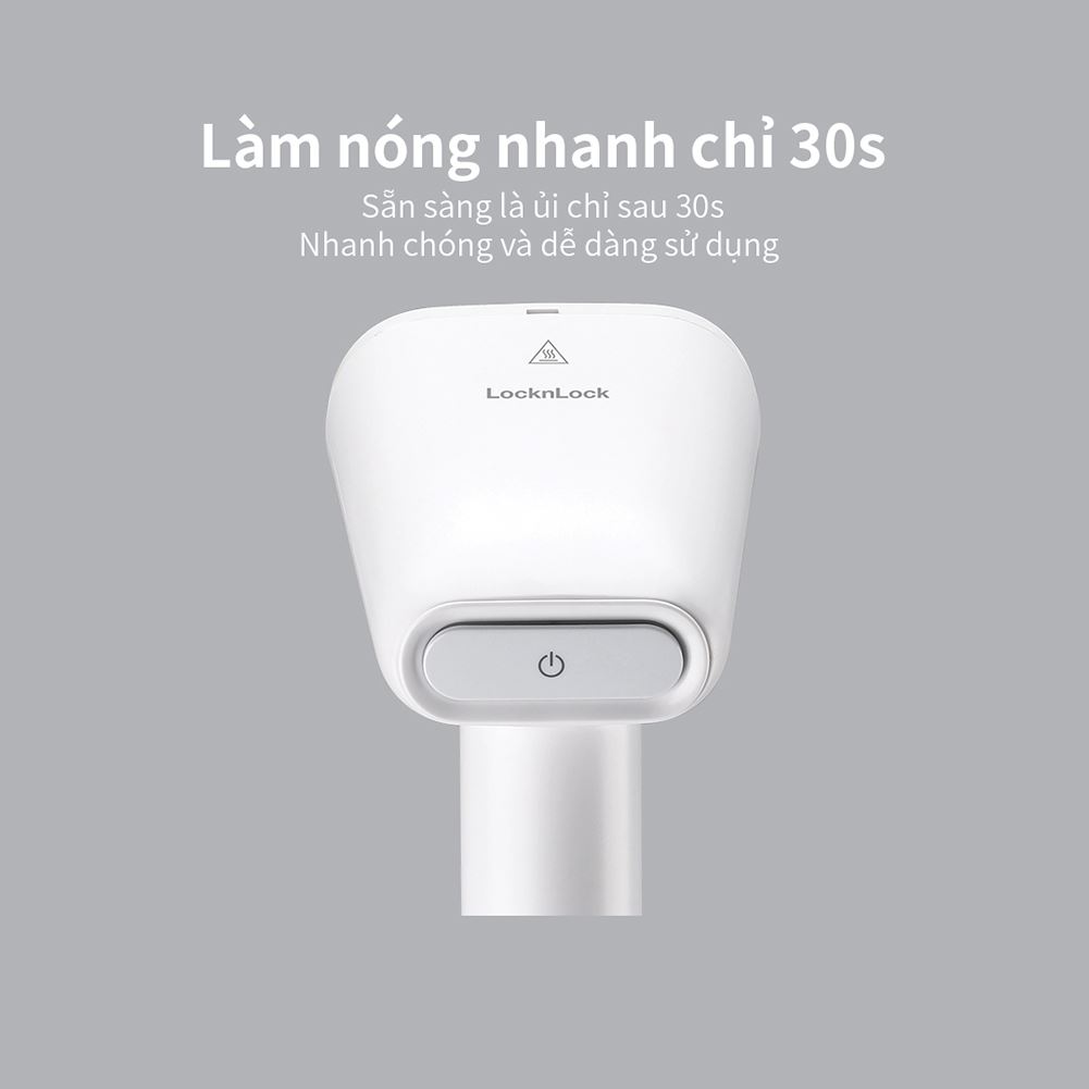 Bàn ủi hơi nước cầm tay Lock&Lock ENI223WHT 1600W Màu Trắng