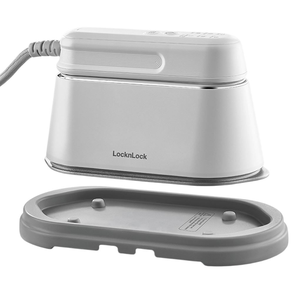 Bàn ủi hơi nước Lock&Lock ENI262WHT 1100-1300W Màu Trắng