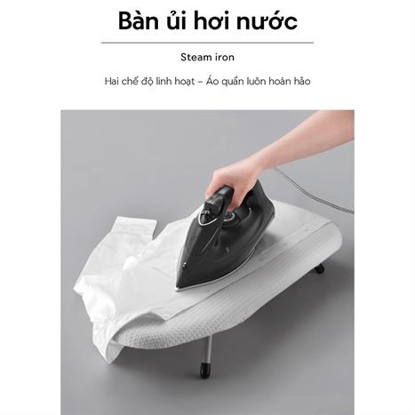 Bàn ủi hơi nước Lock&Lock ENI334BLK 1800W Màu Đen