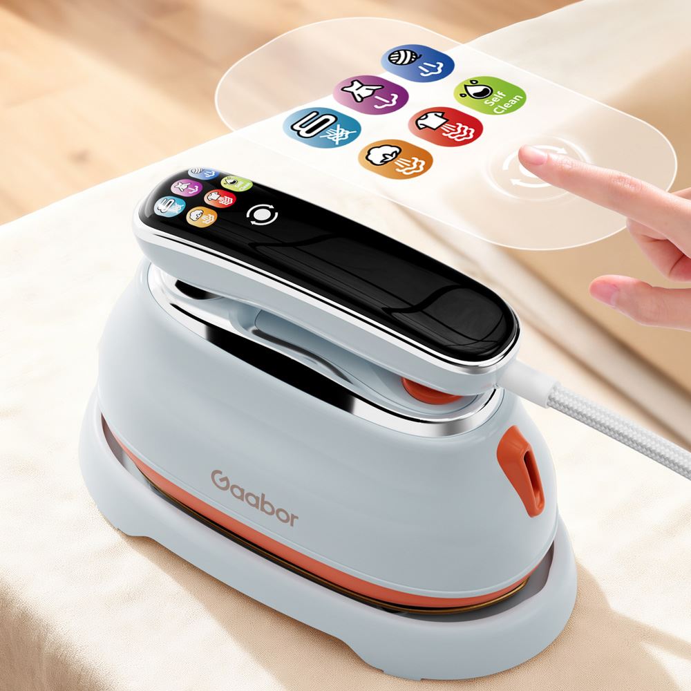 Bàn ủi hơi nước cầm tay Gaabor HM-T01A 1300W Màu Xanh