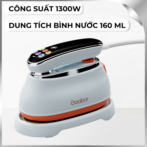 Bàn ủi hơi nước cầm tay Gaabor HM-T01A 1300W
