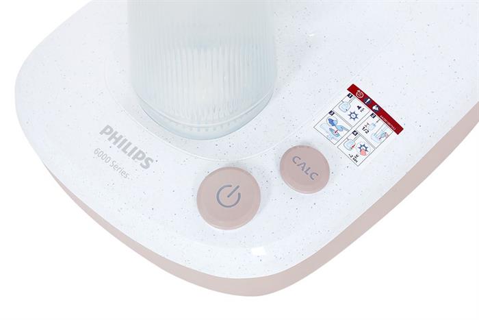 Bàn ủi hơi nước đứng Philips AIS6001/10 1800W Màu Trắng Starlight