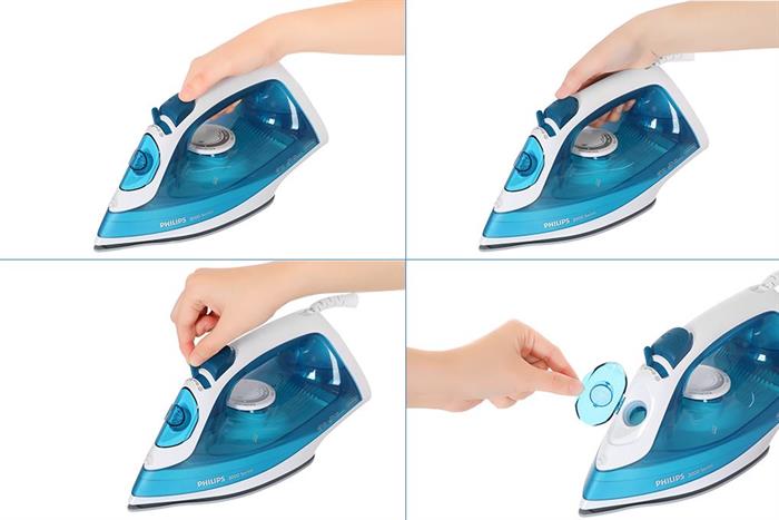 Bàn ủi hơi nước Philips DST2020/90 2000W Màu Xanh