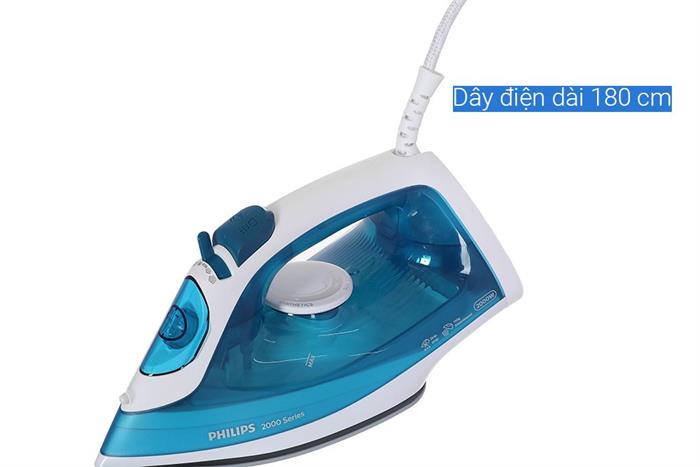 Bàn ủi hơi nước Philips DST2020/90 2000W Màu Xanh