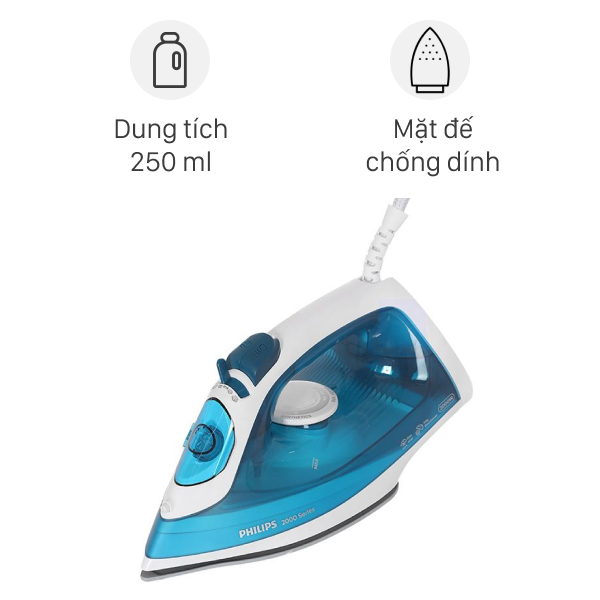 Bàn ủi hơi nước Philips DST2020/90 1700 - 2000W