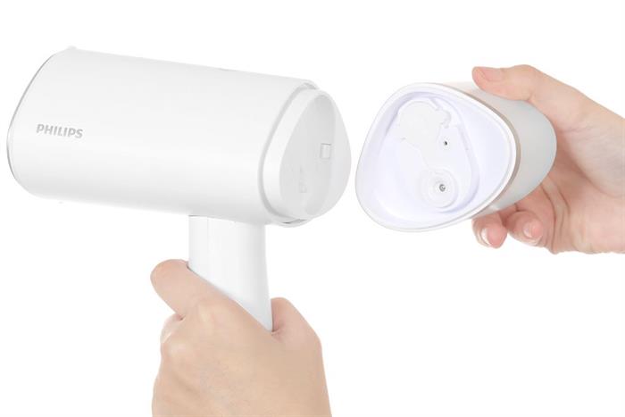 Bàn ủi hơi nước cầm tay Philips STH3020/10 1090W Màu Trắng