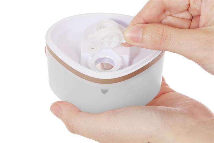 Bàn ủi hơi nước cầm tay Philips STH3020/10 1090W Màu Trắng