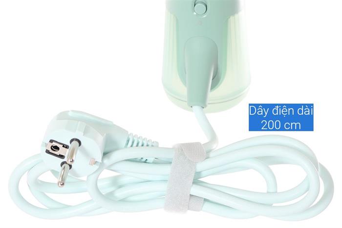 Bàn ủi hơi nước cầm tay Philips STH5010/70 1400W Màu Xanh mint