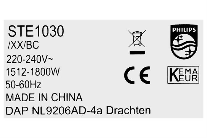 Bàn ủi hơi nước đứng Philips STE1030/20 1800W Màu Xanh Dương
