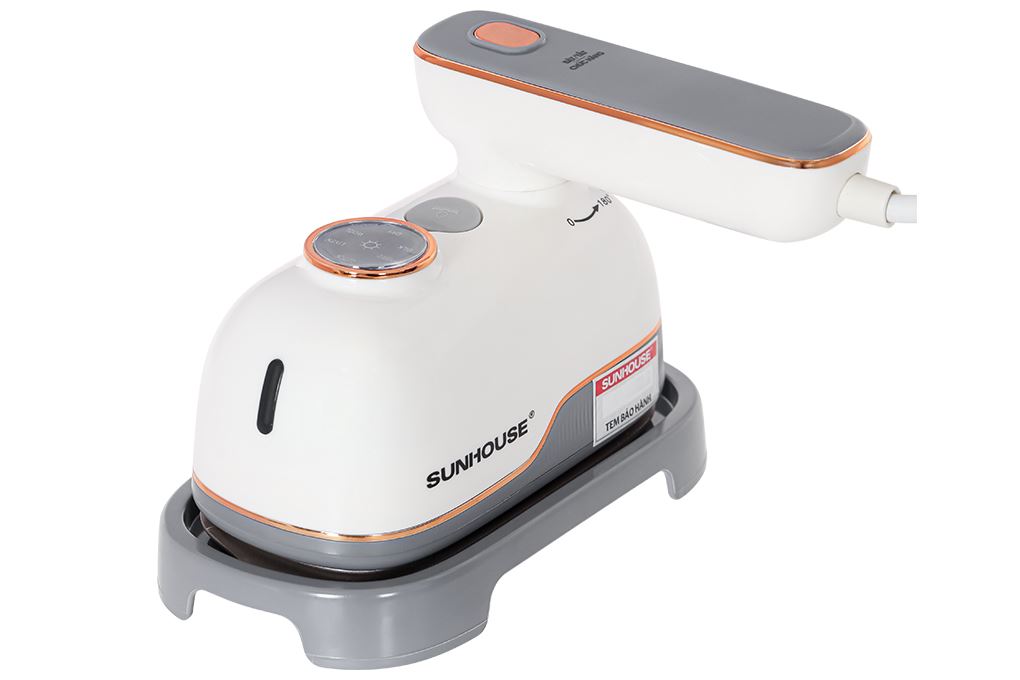 Bàn là hơi nước cầm tay Sunhouse SHD2174 1000W Màu Trắng