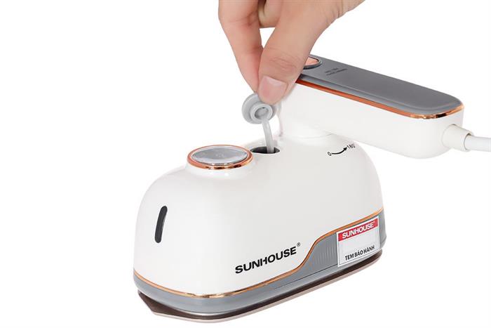 Bàn ủi hơi nước cầm tay Sunhouse SHD2174 1000W Màu Trắng