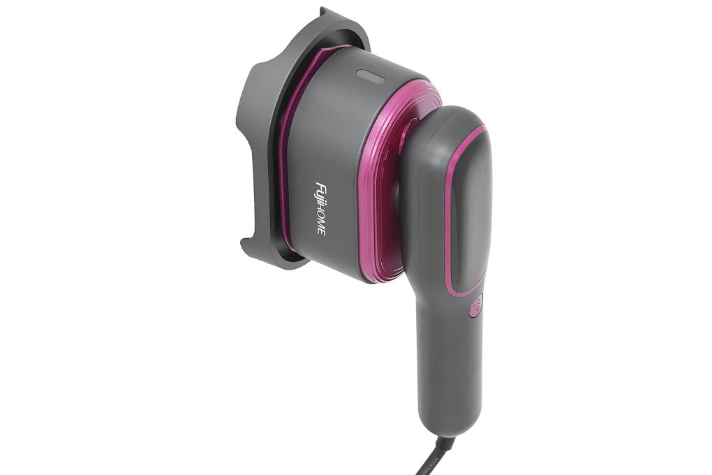 Bàn ủi hơi nước cầm tay FUJIHOME SI718AB 1200W Màu Đen hồng