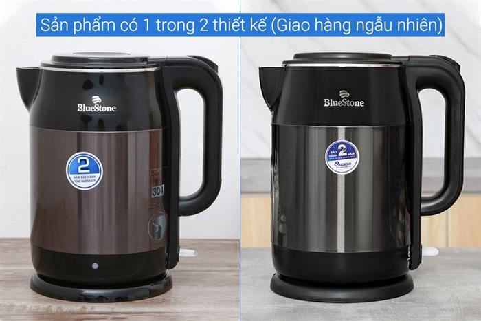 Bình đun siêu tốc BlueStone 1.7 lít KTB-3468 Màu Inox