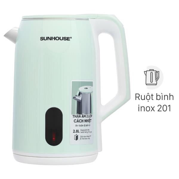 Bình đun siêu tốc Sunhouse 2.8 lít SHD1364