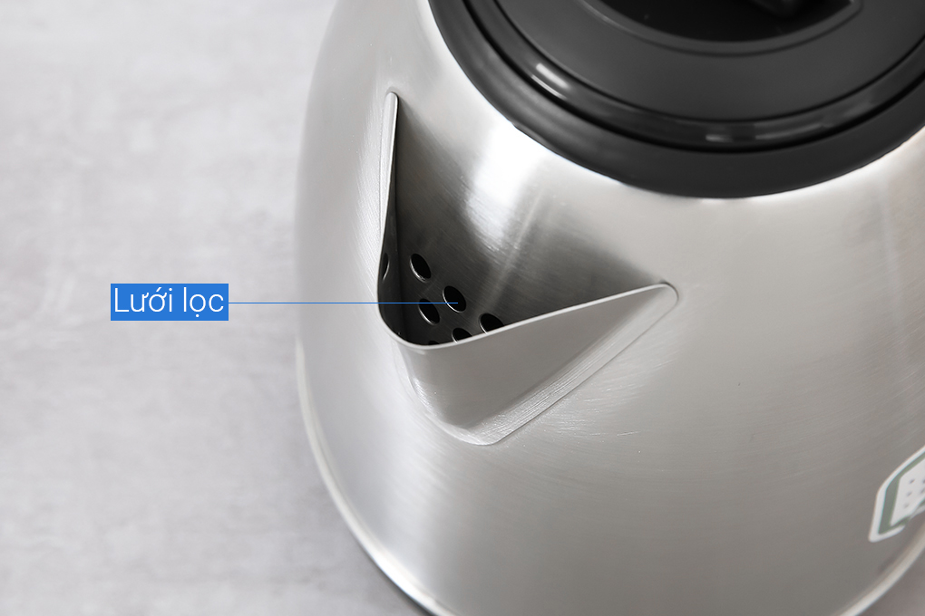 Bình đun siêu tốc Kangaroo 1.8 lít KGWK18I2 Màu Bạc Inox