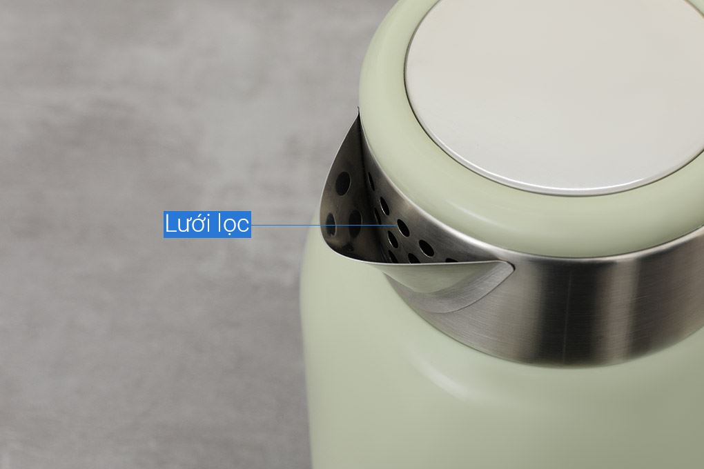 Bình đun siêu tốc AVA 1.8 lít KD34 Màu Xanh