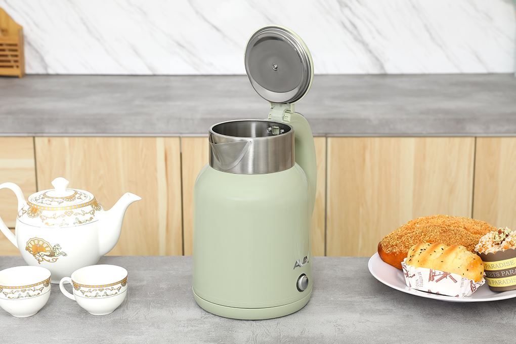 Bình đun siêu tốc AVA 1.8 lít KD34 Màu Xanh