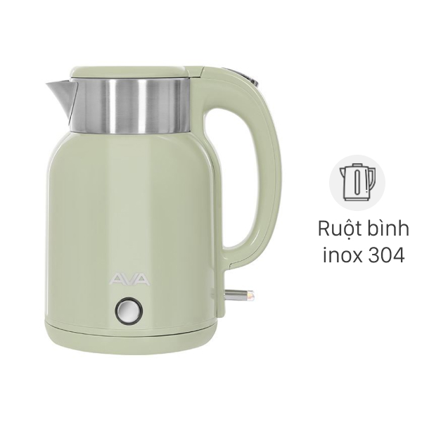 Ấm đun siêu tốc AVA 1.8 lít KD34
                Mẫu mới