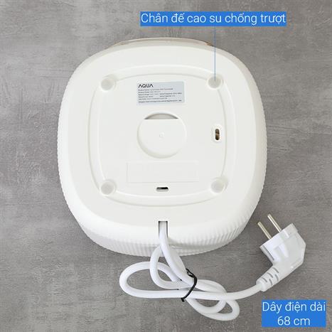Bình đun pha sữa AQUA 1.2 lít AQS-MH121T Màu Trắng