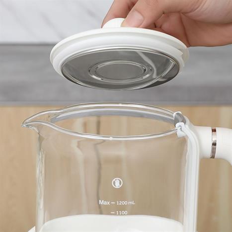 Bình đun pha sữa AQUA 1.2 lít AQS-MH121T Màu Trắng