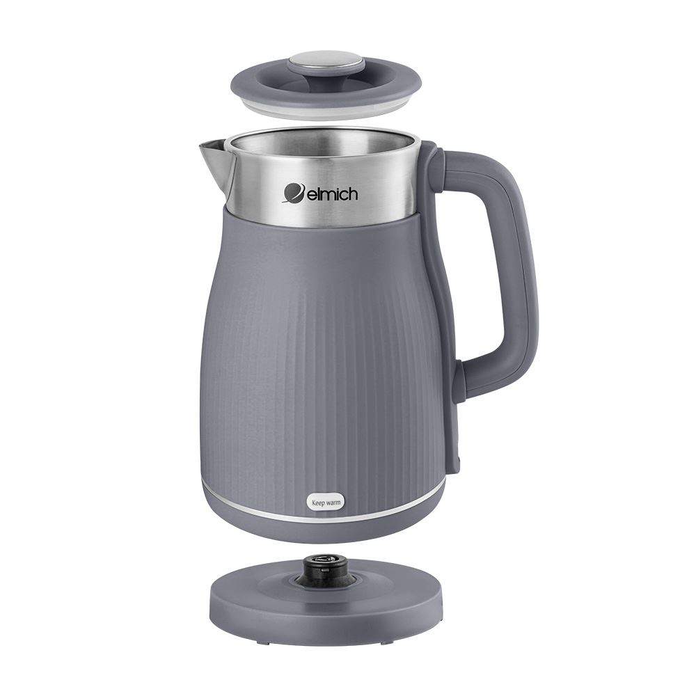 Bình đun siêu tốc Elmich 1.8 lít KEE-8457GR Màu Xám