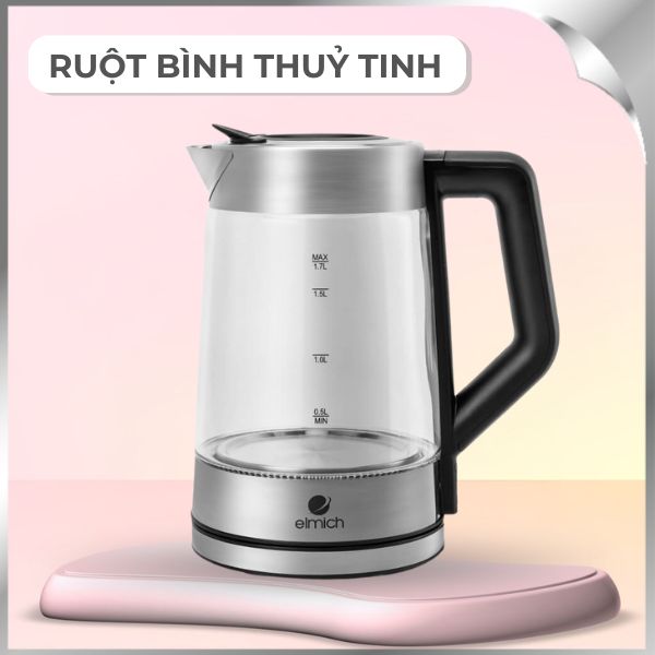 Bình đun siêu tốc Elmich 1.7 lít KEE-8458