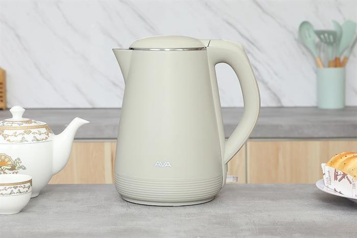 Bình đun siêu tốc AVA 1.5 lít KES4139D Màu Màu be