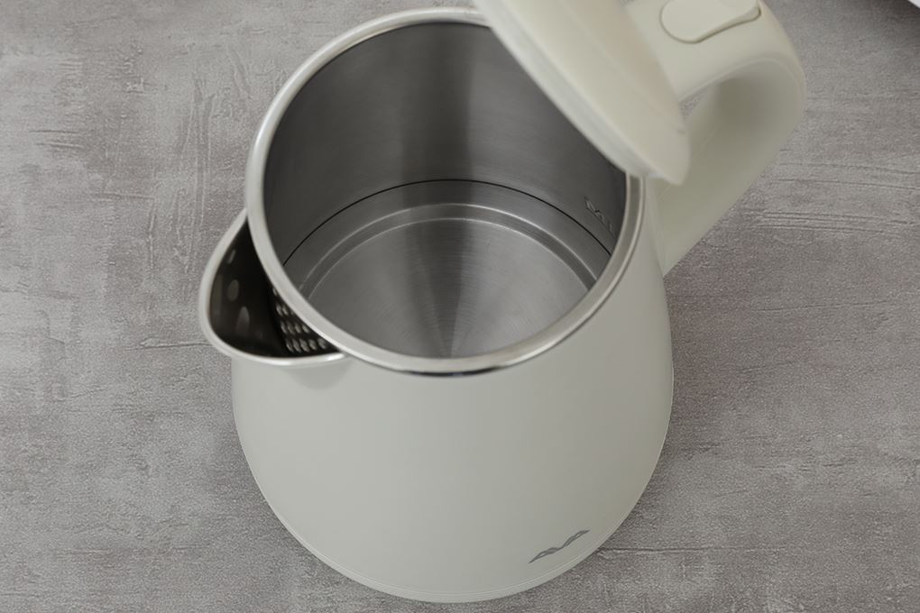 Bình đun siêu tốc AVA 1.5 lít KES4139D Màu Màu be