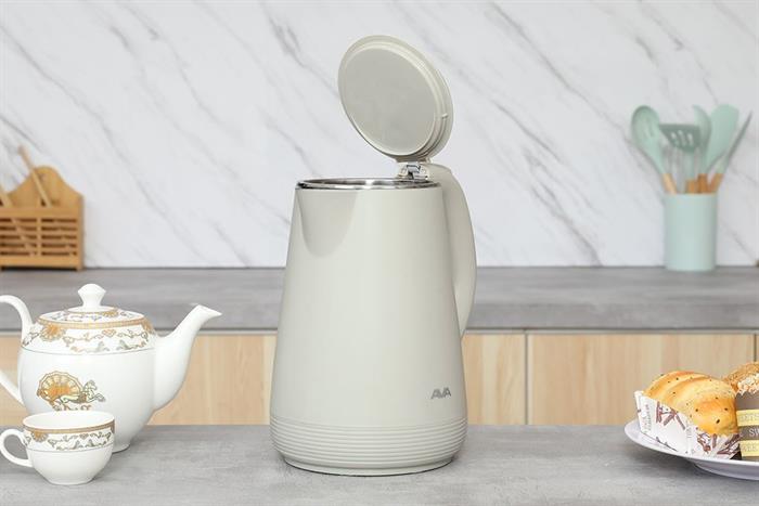 Bình đun siêu tốc AVA 1.5 lít KES4139D Màu Màu be
