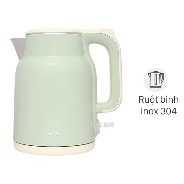 Bình đun siêu tốc Bear 1.5 lít KE-5H15V35