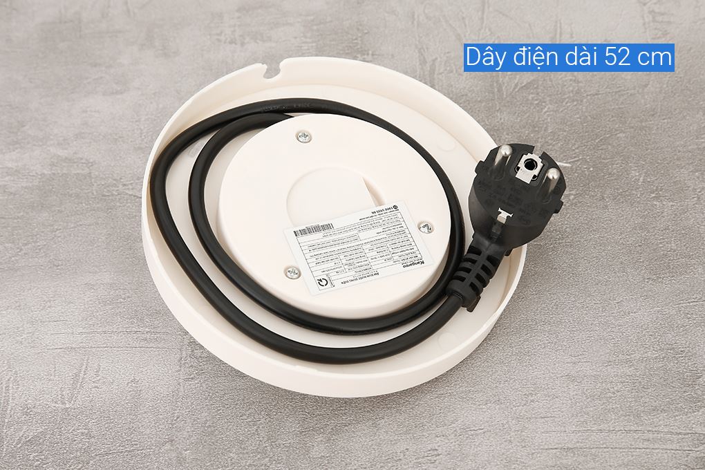 Bình đun siêu tốc Kangaroo 1.7 lít KGWK17P1G Màu Màu be