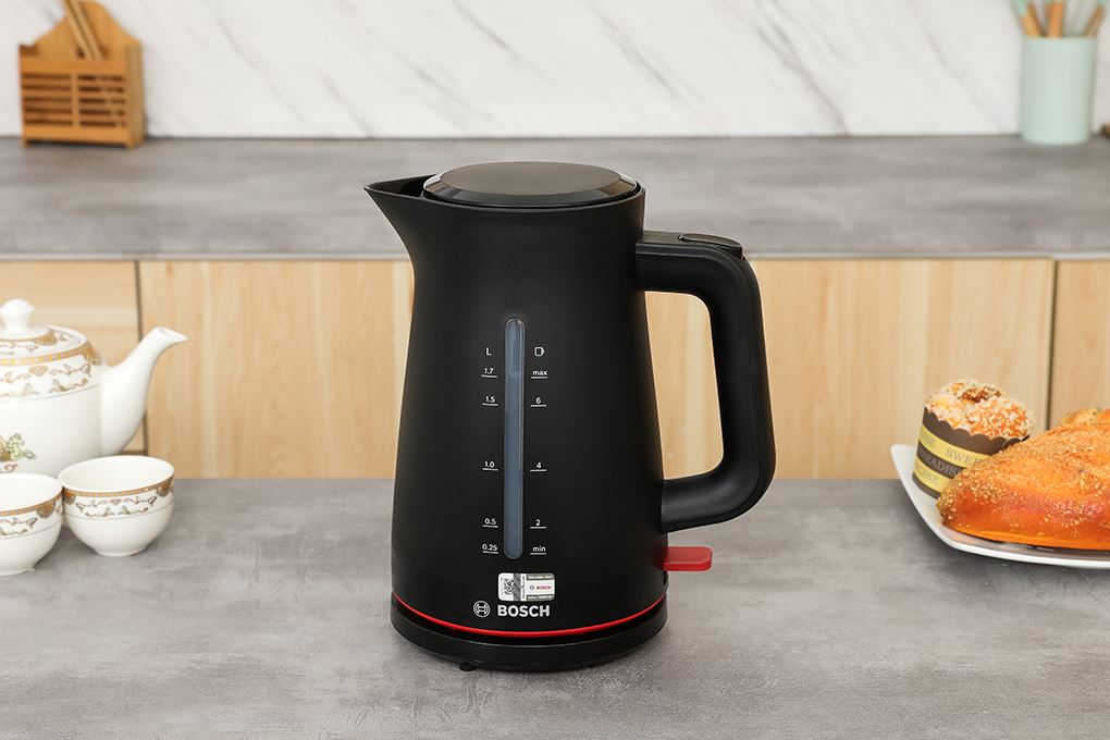 Bình đun siêu tốc Bosch 1.7 lít TWK3M123 Màu Đen
