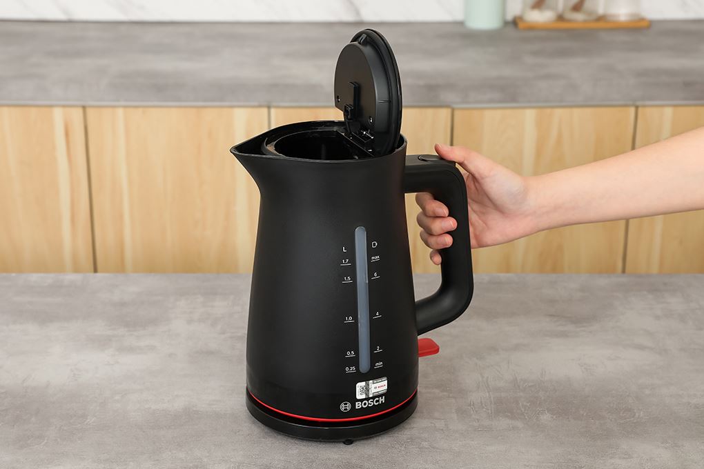 Bình đun siêu tốc Bosch 1.7 lít TWK3M123 Màu Đen