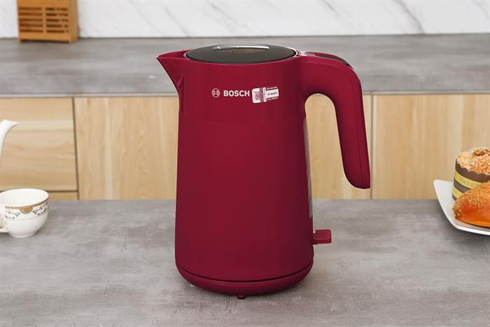 Bình đun siêu tốc Bosch 1.7 lít TWK2M164 Màu Đỏ