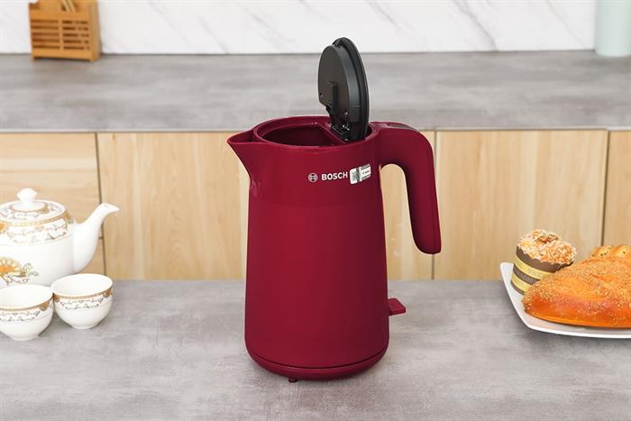 Bình đun siêu tốc Bosch 1.7 lít TWK2M164 Màu Đỏ