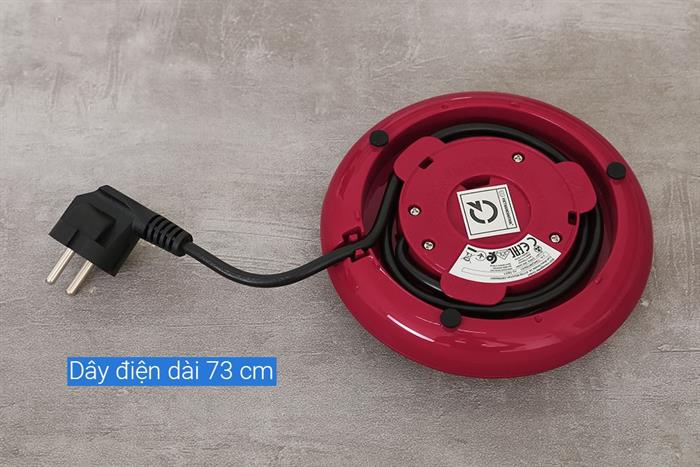 Bình đun siêu tốc Bosch 1.7 lít TWK2M164 Màu Đỏ