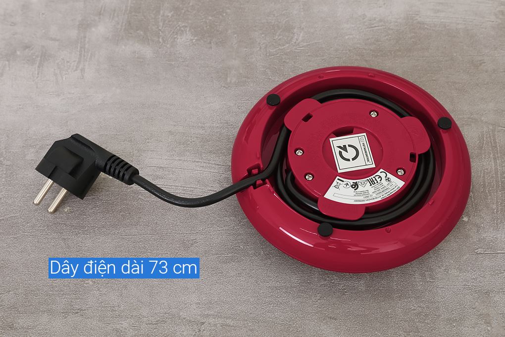 Bình đun siêu tốc Bosch 1.7 lít TWK2M164 Màu Đỏ