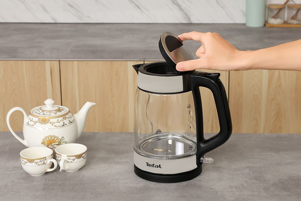 Bình đun siêu tốc Tefal 1.7 lít KI605830 Màu Bạc