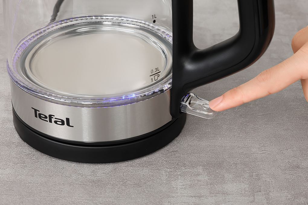 Bình đun siêu tốc Tefal 1.7 lít KI605830 Màu Bạc