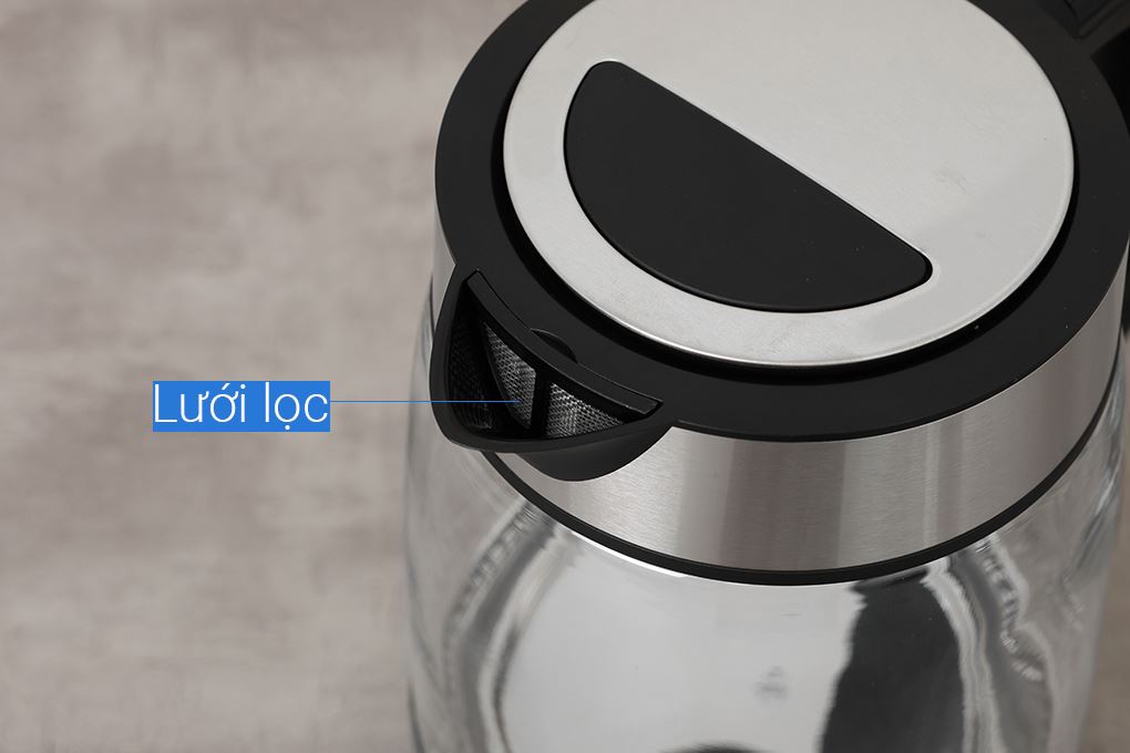 Bình đun siêu tốc Tefal 1.7 lít KI605830 Màu Bạc
