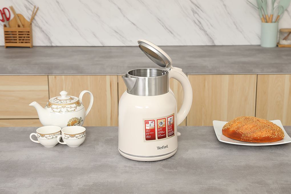 Bình đun siêu tốc Tefal 1.9 lít KO190AE0 Màu Trắng