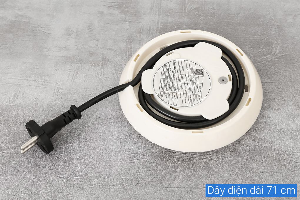 Bình đun siêu tốc Hawonkoo 1.8 lít KEH-180-BE Màu Màu be