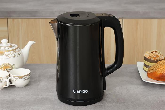 Bình đun siêu tốc Rapido 1.8 lít RK1817-G Màu Ghi